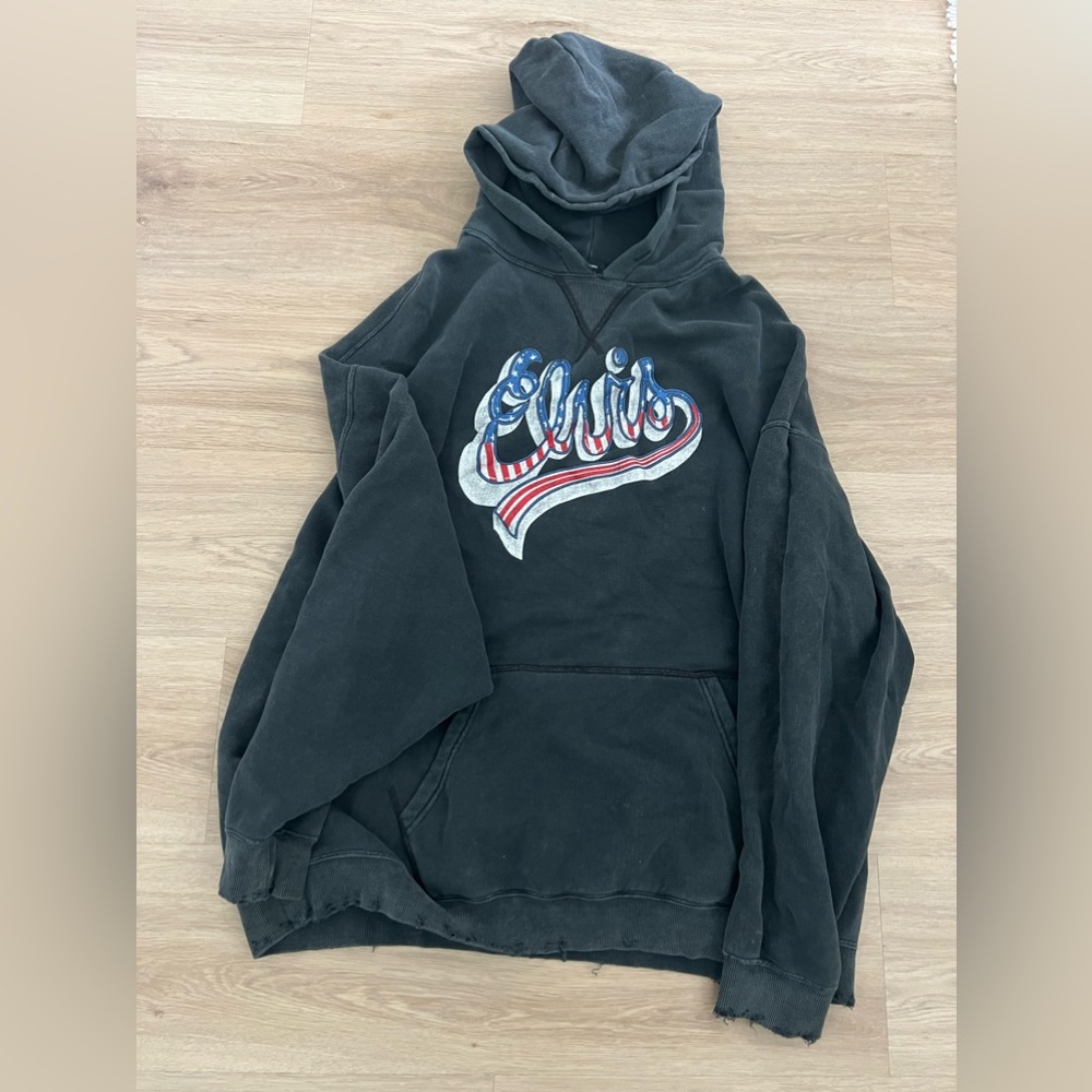 R13 Elvis Hoodie size Medium. Worn 3 times. Vintage look and feel. Oversized.
